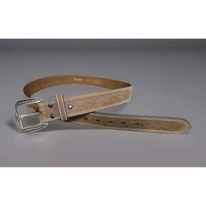 Ariat Western Tooled Leather 2007 Limited Edition Buckle A1012402 Sz 42